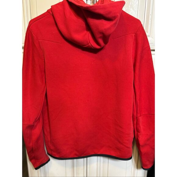 Nike Red Full-Zip Hoodie - Picture 5 of 8